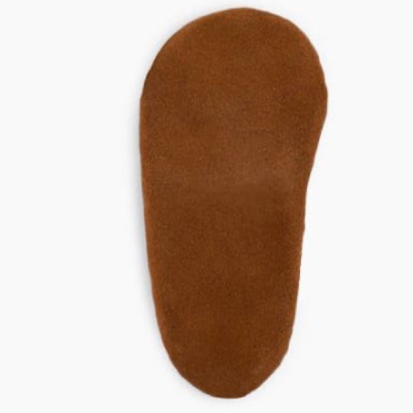 Minnetonka Genuine Suede Leather Baby Moccasins - Picture 3 of 11